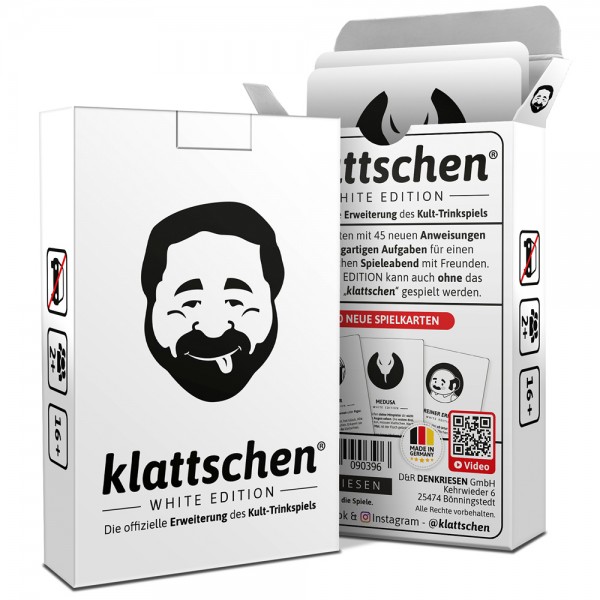 klattschen - Das Trinkspiel - White Edition