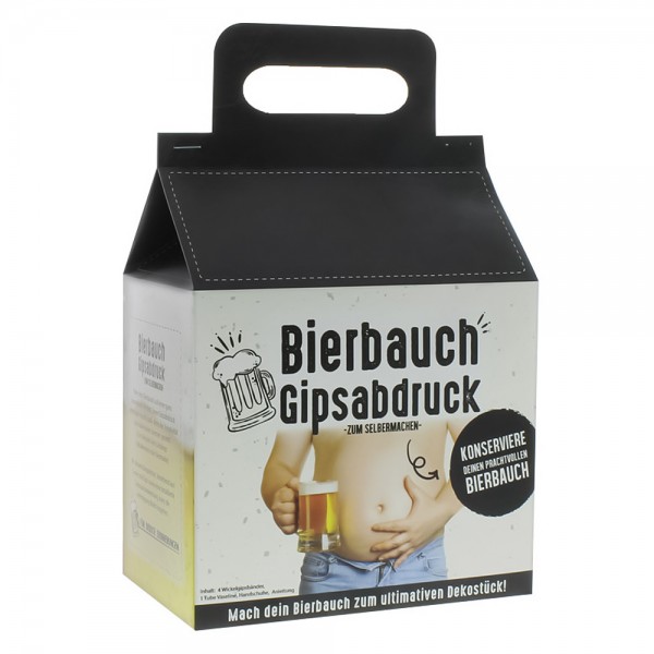 Bierbauch Gipsabdruck Set