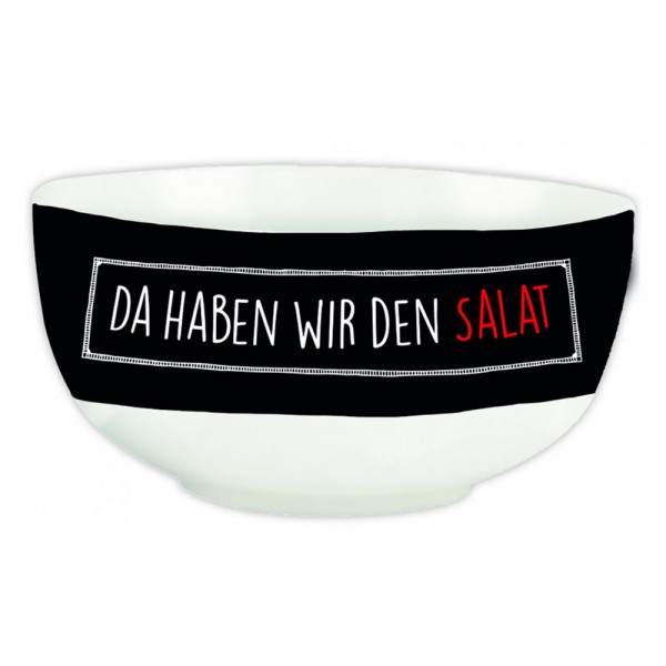 Müslischale Da haben wir den Salat - Tacheles