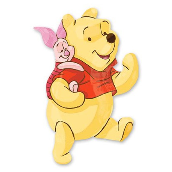 Folienballon Winnie Pooh und Freunde (94 cm)