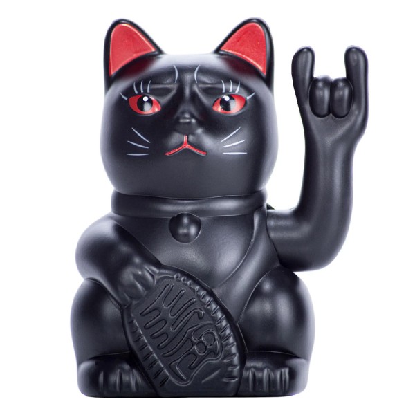 Angry Cat Rockhand (Winkekatze)