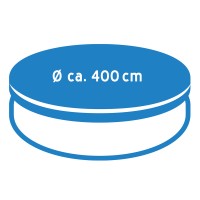 Poolabdeckung mit Gummizug, rund (400 cm) | Freizeitsonne