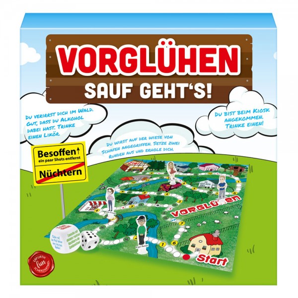 Vorglühen Sauf geht´s! Trinkspiel