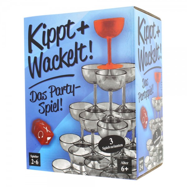 Kippt + Wackelt Das Partyspiel