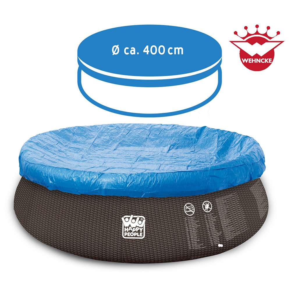 Poolabdeckung mit Gummizug, rund (400 cm) | Freizeitsonne