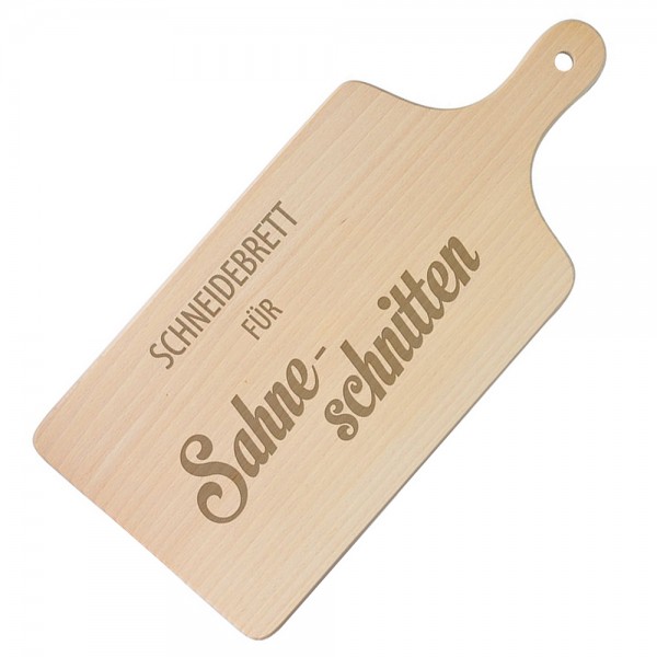Schneidebrett Sahneschnitte