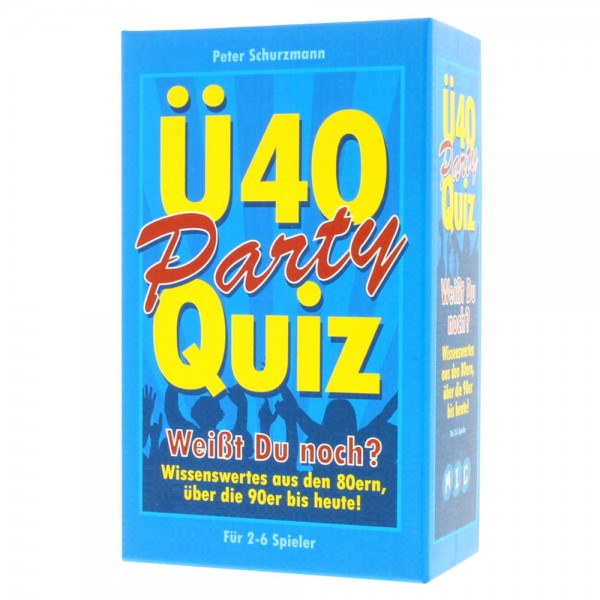 Ü40 Party Quiz (550 Fragen)