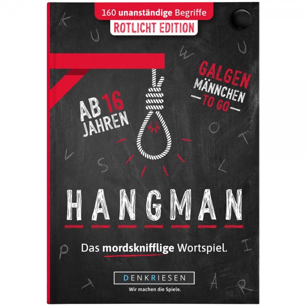 Hangman - Rotlicht Edition - Das mordsknifflige Wortspiel