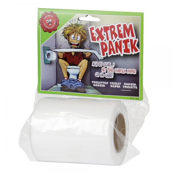 Schwer zerreißbares Toilettenpapier