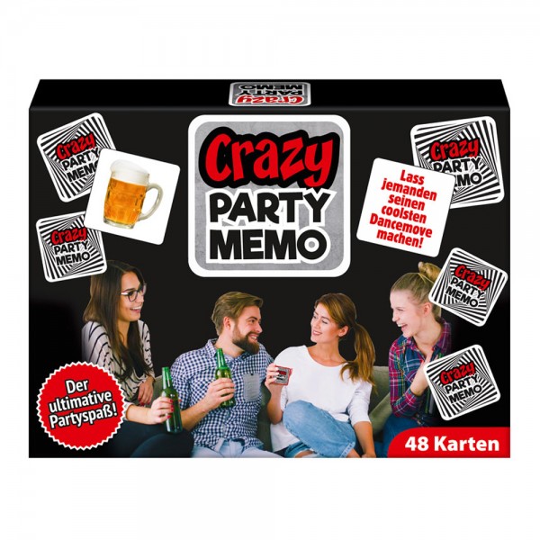 Crazy Party Memo Partyspiel