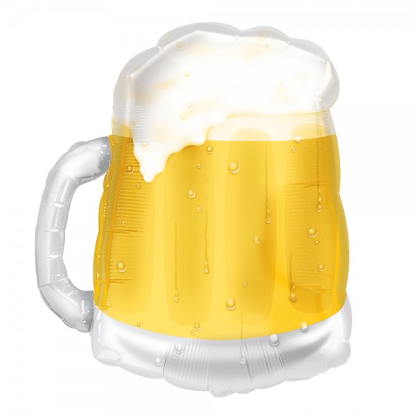 Folienballon Bierkrug Shape (58 cm)