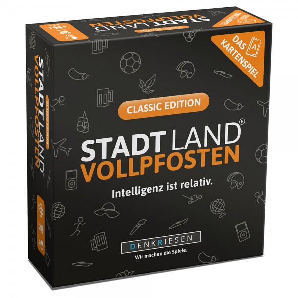 Stadt Land Vollpfosten - Das Kartenspiel - Classic Edition